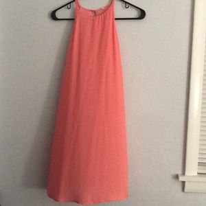 Peach dress